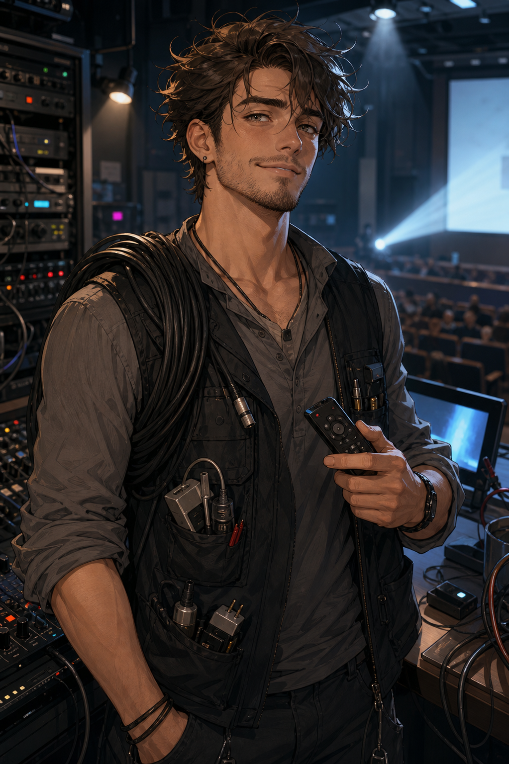 Mika Eilers, Medientechnik